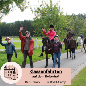 Klassenfahrt in Niedersachsen auf dem Reiterhof Bauernhof