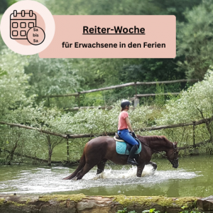 Reitwoche Reiterwoche Reiturlaub für Erwachsene